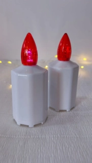 LED sviečka - červená