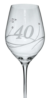 Swarovski Crystals jubilejný pohár 40