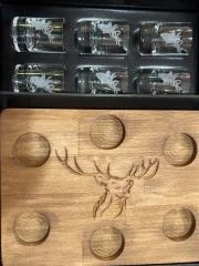 sada DEER 6x30 ml stojan + pohare